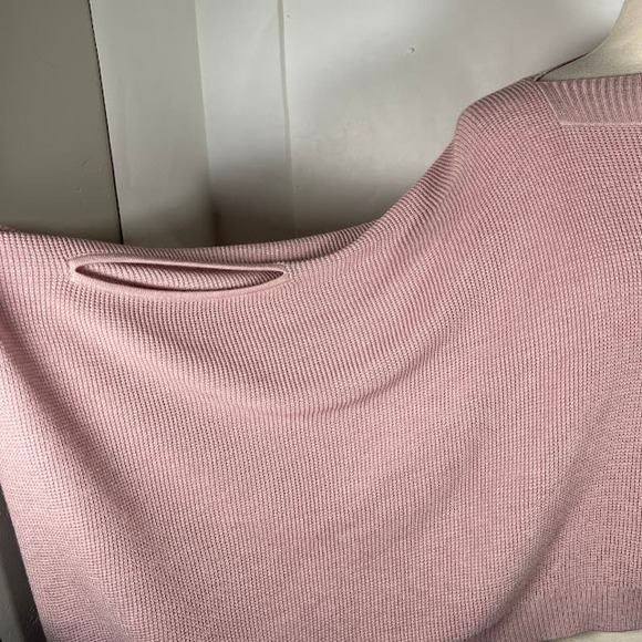 Lululemon Forward Flow Cape Poncho O/S Cashmere Blend Heathered Mink Berry Wrap - Picture 6 of 9